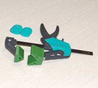 Wolfcraft Corner Clamp 90 degrees 3D model