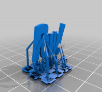 Comic Book / Super Hero Action Words, pack 1 3D model
