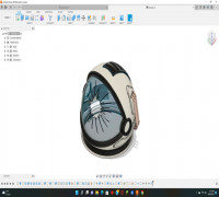 Astronaut helmet 3D model