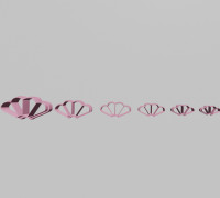polymer clay cutter - flower 3D model