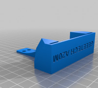 Support cables hotend 3D model