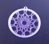 EARRINGS_MANDALA_2 3D model