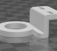 Creality Sprite EZABL mount (18mm) 3D model