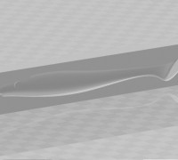 Fishing lure mold 3D model