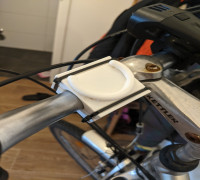 Bicycle Popsocket Mount 3D model