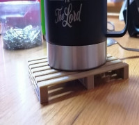 Coaster Pallet  3D model