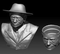 BROCHERO PRIEST (MATTE + BUST) 3D model