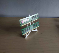 RAM Stand 3D model