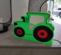 Tractor Lamp 3D model