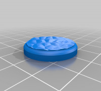 More DnD Miniature Base 3D model