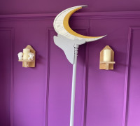 Khonshu's Moon Staff 3D model