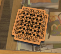 Chaos, Laser-Cut 3D model