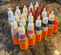 Vallejo Paint Hex Rack 3D model