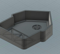 Barn Bath Bomb Mold 3D model