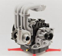Mazda RX7 Wankel Rotary Engine 13B-REW - Working Model 3D model