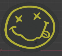 Nirvana Logo 3D model
