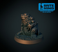 Frograt 28mm (Supportless, FDM-friendly) 3D model