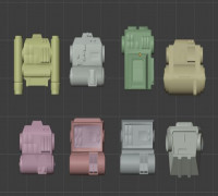 Tie Pilot Chest Box 3D model