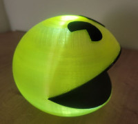 Pacman Lamp Shade 3D model