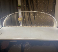 Hobby Table Light Clamp 3D model