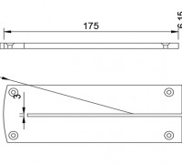 Miter Saw Bed Plate 3D model