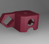 Saturn 2 - Tilted Drip Mount 3D model