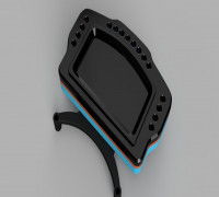 Dashboard for a M6 GT3 3D model
