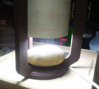 Rock desktop lamp 3D model