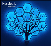 No Soldering Hexaleafs 3D model