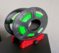 Adjustable Spool Holder / Support bobine largeur ajustable 3D model