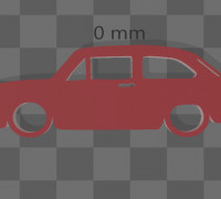 Key ring Seat 850 3D model