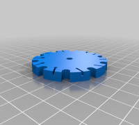 Multicore Cable Peeler 3rd Disk 3D model