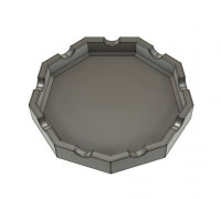 Nonagon ashtray 3D model