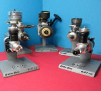 Model Engine Display Stand 3D model