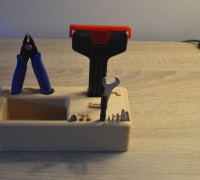 3D printer tool organizer 3D model
