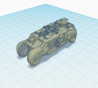 Aliens Kitbash: M577 APC Spinner 3D model