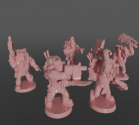 Special Operations Orks 3D model
