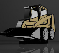 Bobcat V2 lamp 3D model
