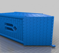 Romanesque chapel 3D model