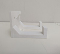 Barcode scanner holder 3D model