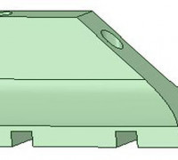 Jersey Barrier 3D model
