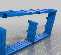 Concrete coal yard 3D model
