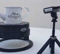 Revopoint turntable swivel bracket 3D model