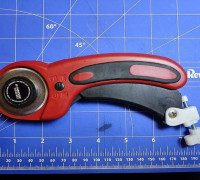 Hand circular cutter, cutting depth limiter 3D model
