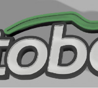 Autobonn Sign 3D model