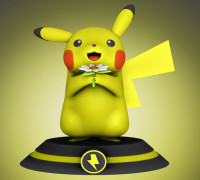 Pikachu - Pokémon 3D model