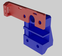 V-Core Endstop Mount for X Carriage 3D model
