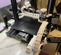 Drag Chain Ender 3 V2 (Hardware + Non-Hardware) 3D model