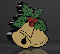 Christmas Lamp v2 3D model