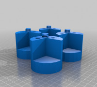 Solar Panel Mounts 3D model